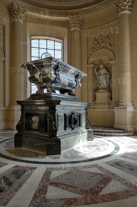 The sarcophagus of Joseph Bonaparte at Les Invalides