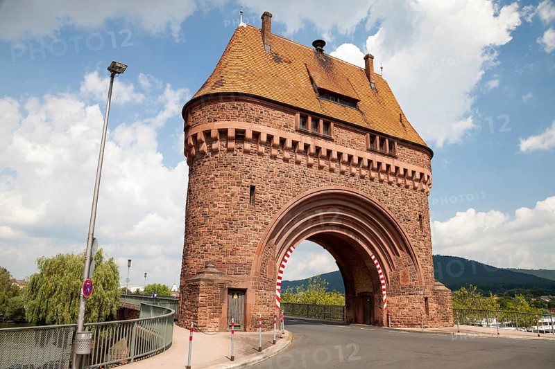 Gate of the Main river bridge
