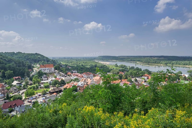 View over the city from the Hill of Three Crosses