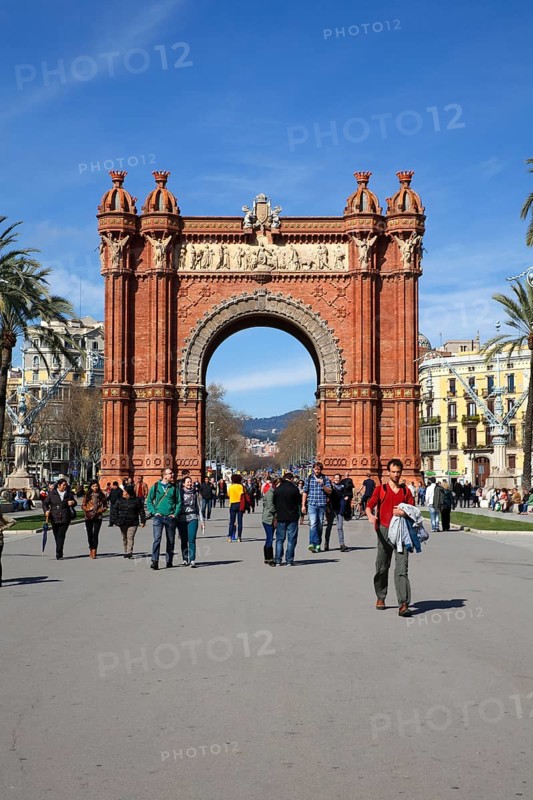 Arc de Triomf triumphal arch