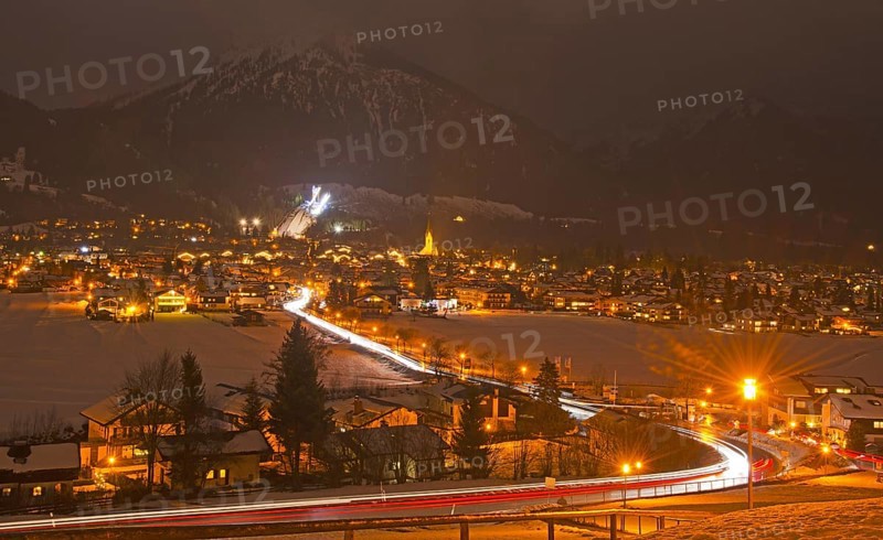Oberstdorf at night