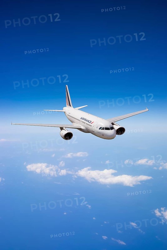Air France Airbus A318-111 in flight