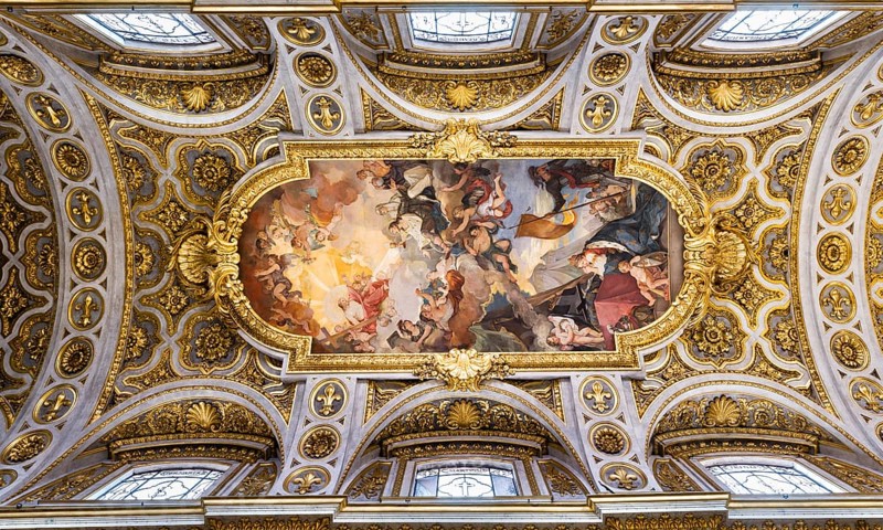 Ceiling fresco
