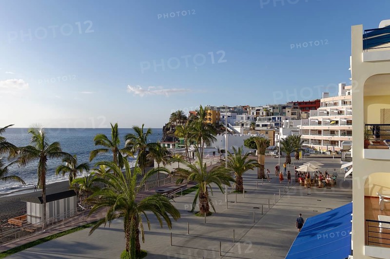 Beach promenade of Puerto Naos