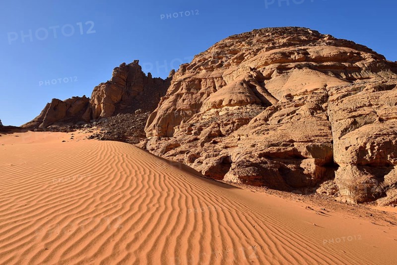 Rock formations at Tiseteka