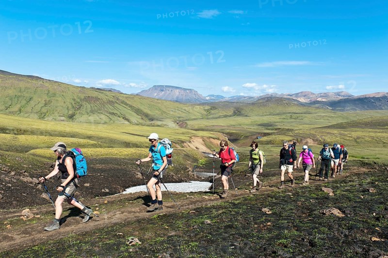 Trekking in the highlands
