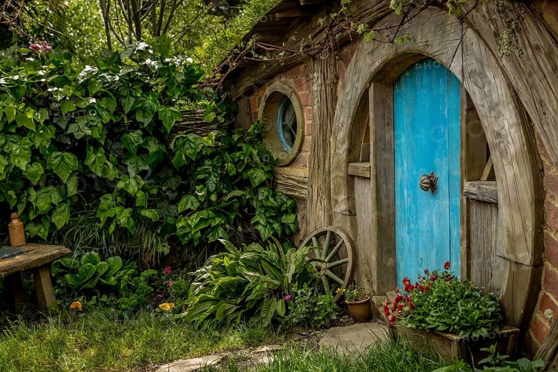 Hobbit-hole in Hobbiton