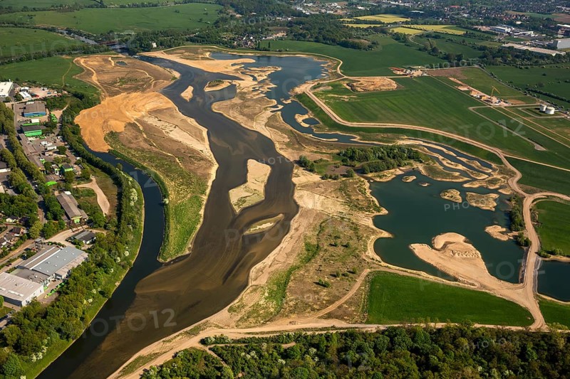 Reconstruction of the mouth of the Lippe River by the Lippeverband water management association