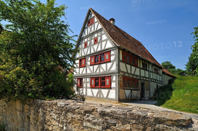 Half-timbered farmhouse