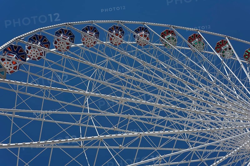 The new 'Blumenrad' Ferris Wheel in the Prater