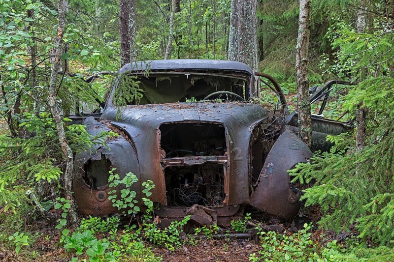 Kyrko mosse scrapyard