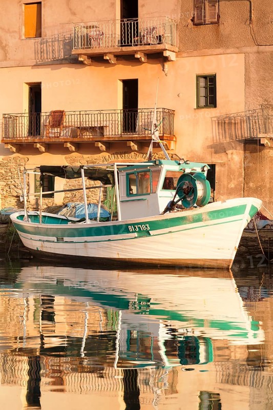 Fishing boat in the harbor of Port de Centuri