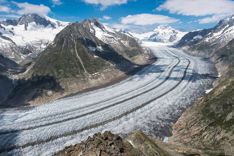 Aletsch glacier