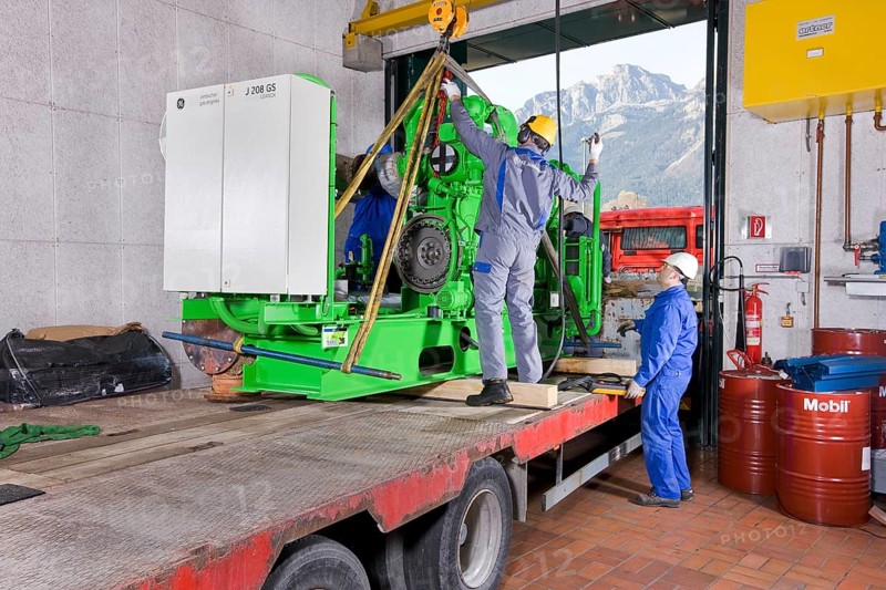 On-site service at GE Energy