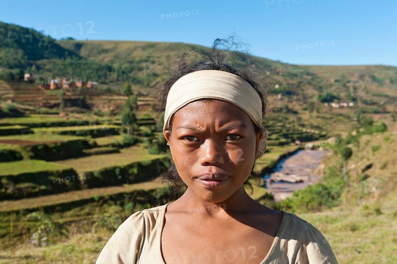 Girl of the Merina people