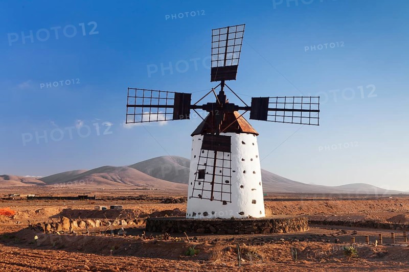 Windmill near El Cotillo