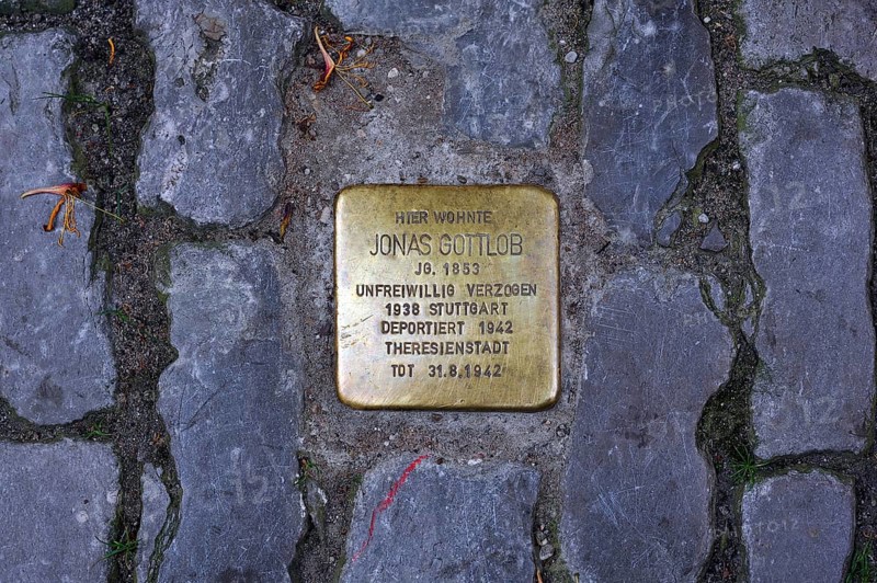 Stolperstein or stumbling block