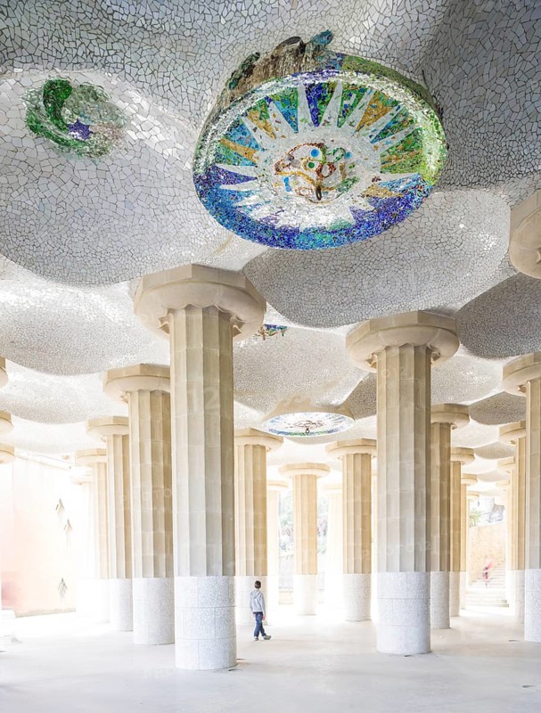 In the Park Guell