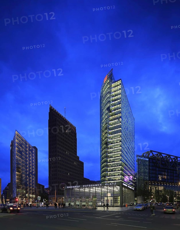 Potsdamer Platz square with the skyscrapers Renzo Piano 11