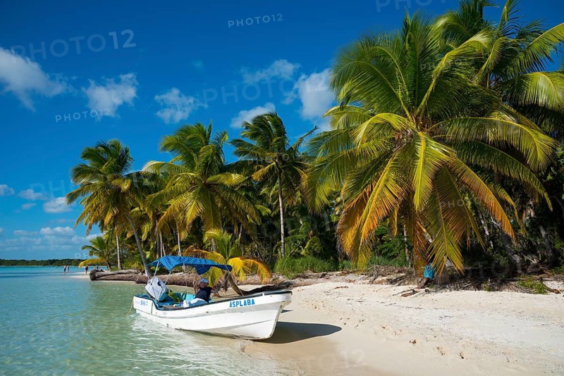 Boat on Palm Beach