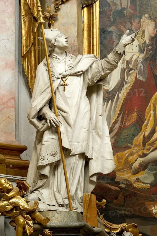 Figure of St. Ulrich