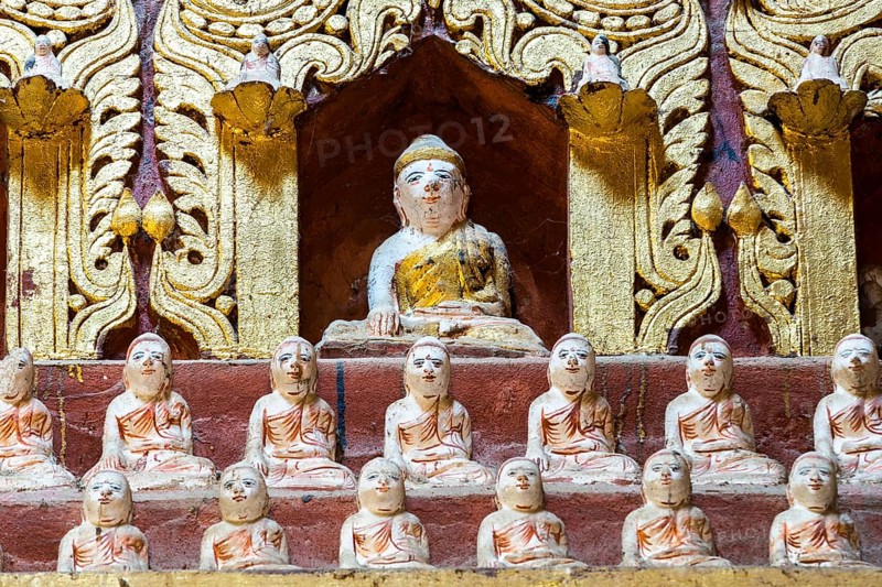 Little Buddha figures