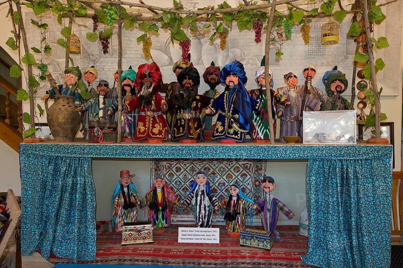 Traditional hand puppets
