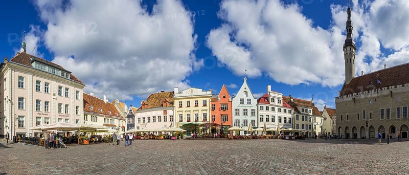 Panorama of Town Hall Square