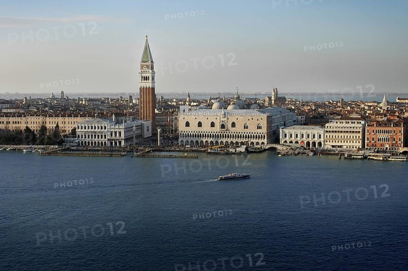 View from the Church of San Giorgio Maggiore across the Canale della Giudecca towards Doge's Palace