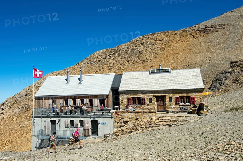 Wildstrubel Hut of the Swiss Alpine Club SAC