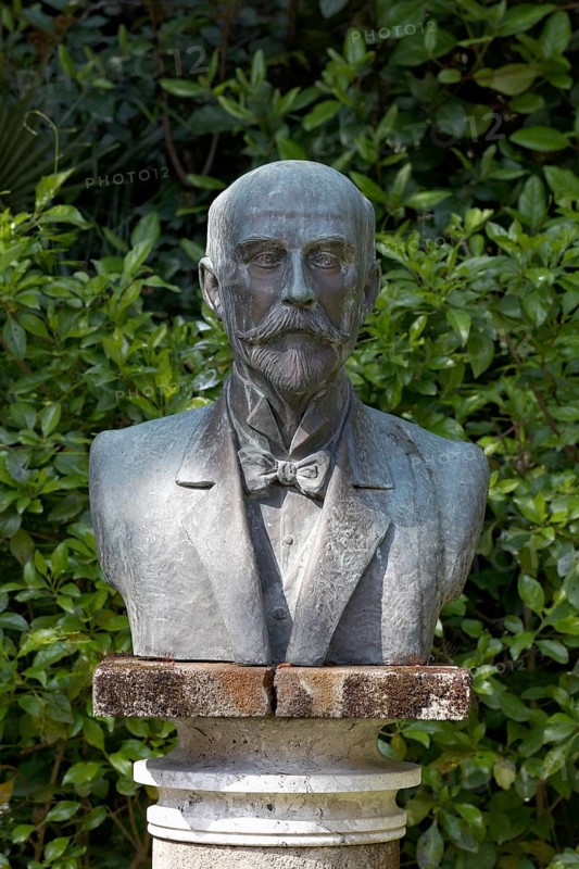 Bust of Giuseppe or Joseph Whitaker at the Villa Malfitano