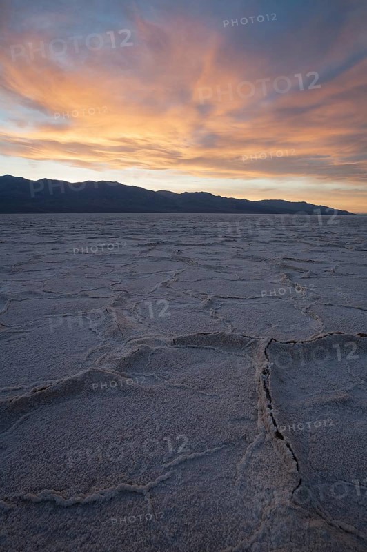 Salt crusts at the Badwater Basin