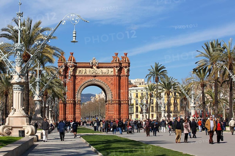 Arc de Triomf triumphal arch
