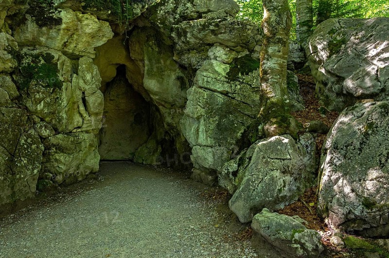 Entrance to the Venus Grotto