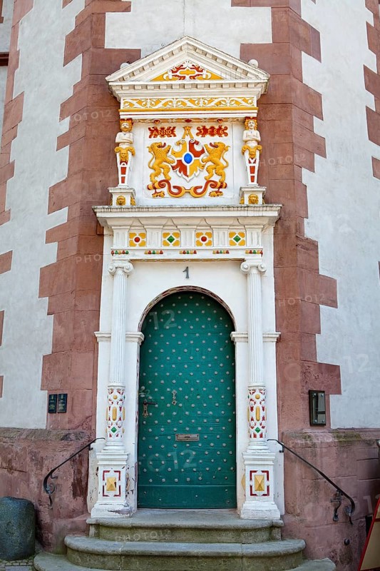 Coat of arms on the Alfeld city hall
