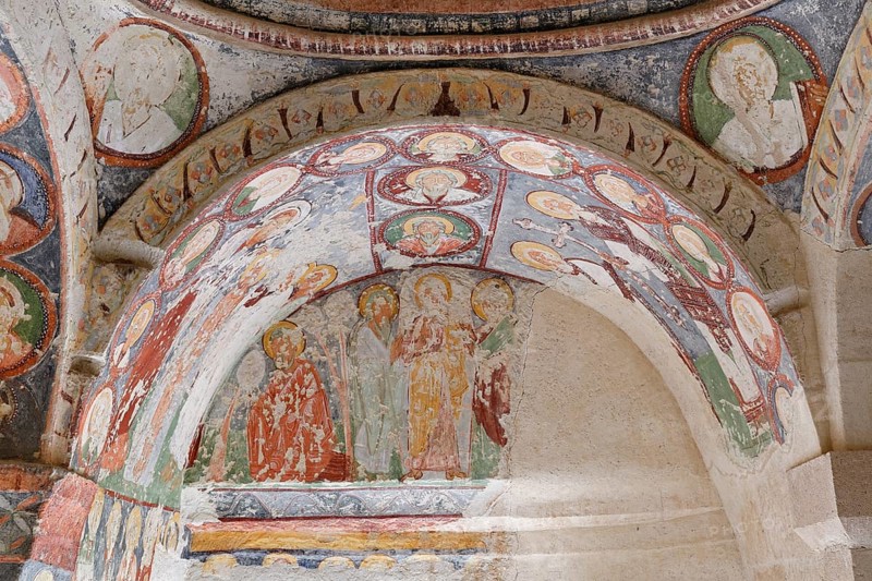 Frescoes in El Nazar Church