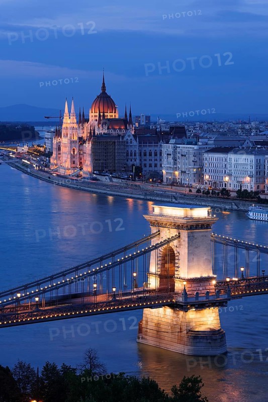 Chain Bridge over the Danube
