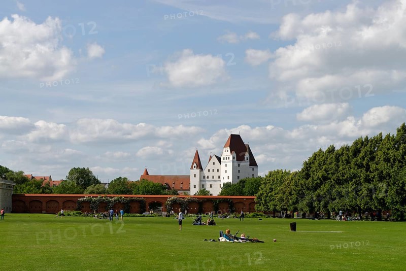 New Castle seen from Klenzepark