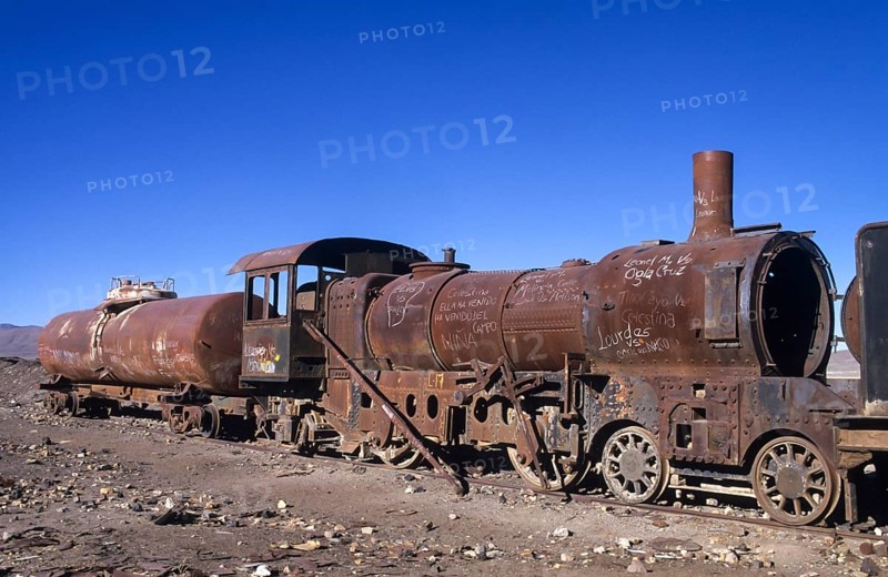 Rusty locomotive