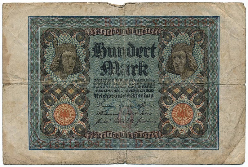 Old banknote