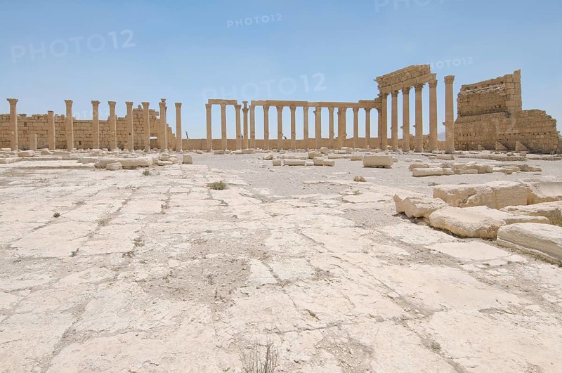 Temple of Bel in the ancient city of Palmyra