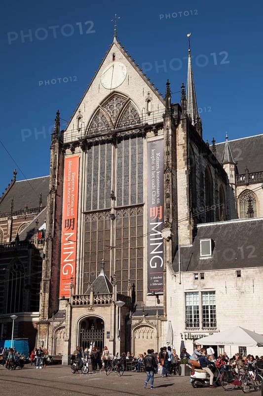 Church Nieuwe Kerk on the Dam or Dam Square