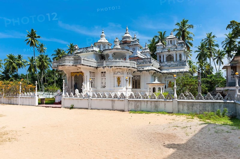 Old Buddhist temple complex of Sri Pushparama Maha Viharaya