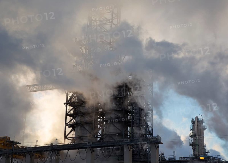 The Marathon Petroleum refinery