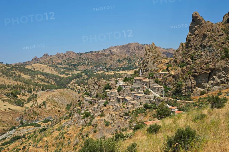 Mountain village of Pentedattilo