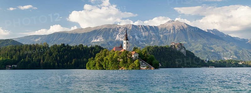 Bled island with St. Mary's Church