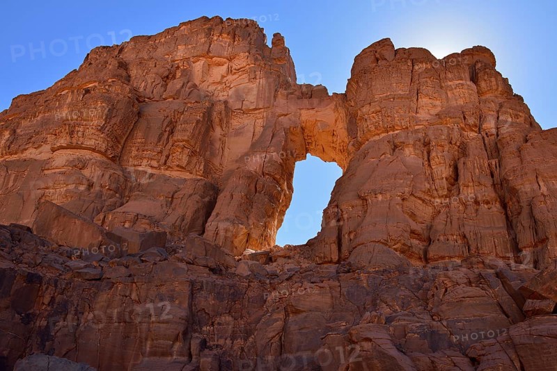 Natural window in Tamezguida or La Cathedrale