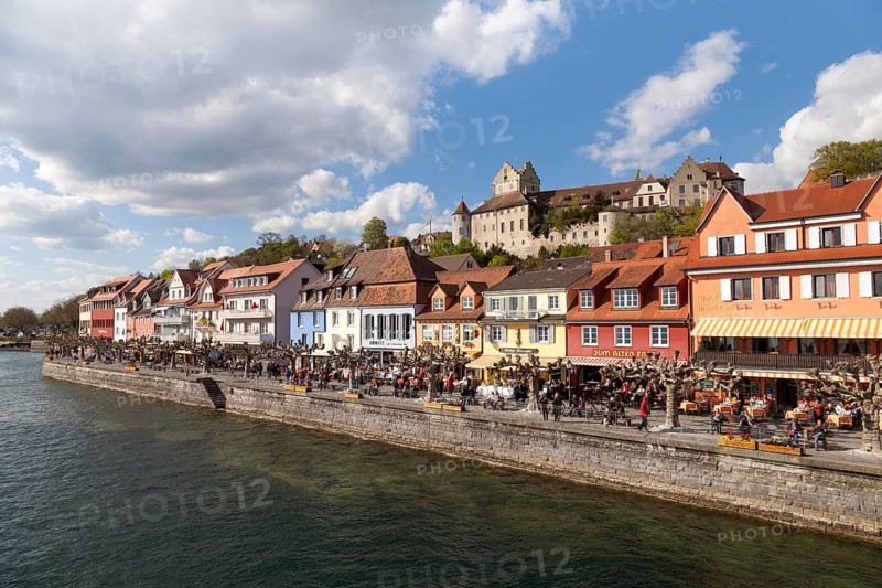 Lakeside promenade with Burg Meersburg