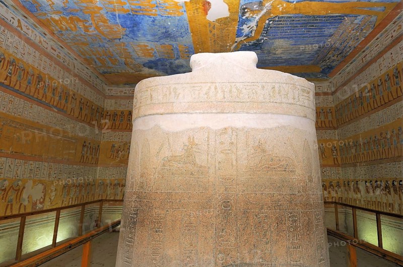 Interior of Tomb KV3