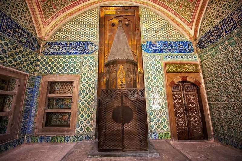 Tiled room and Ottoman architecture of the Harem